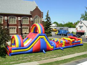 Rock Climb &amp; Obstacle Course