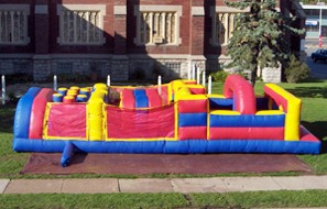 Chicago Obstalce Course Rentals - Backyard, Seven Element