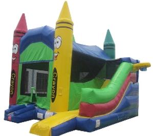 Crayon Combo Bouncy House Moonwalk Jumper 19x15 DY-CO-CRAYON-19A