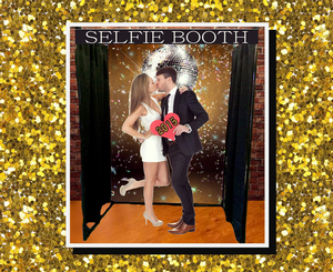 Selfie Booth Photo Backdrop(s) with Props