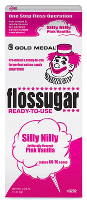 Cotton Candy Sugar Floss Silly Nilly Pink Vanilla (Makes 60-70 servings)
