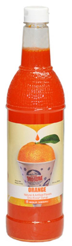 Sno-Cone Syrup Orange 25 oz. (Makes 15-20 Cups)