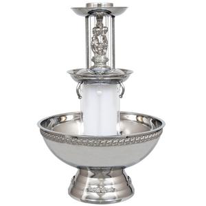 3 Gallon Stainless Steel Fountain w/ Gold Trim