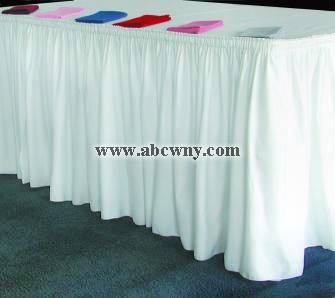 Skirting for bar top