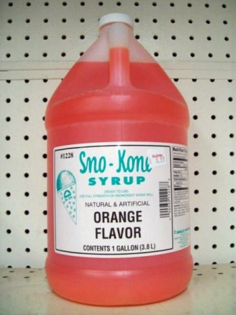 Sno-Cone Syrup (1 gallon - Makes 60-70 cones)