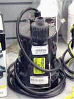 SUBMERSIBLE UTILITY PUMP