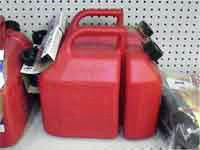 GAS OIL CANS FOR CHAINSAWS