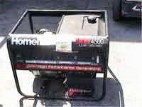 4500 WATT ELECTRIC START GENERATOR